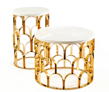 ANANAZ - Round coffee table for living room by Ginger & Jagger - view 3